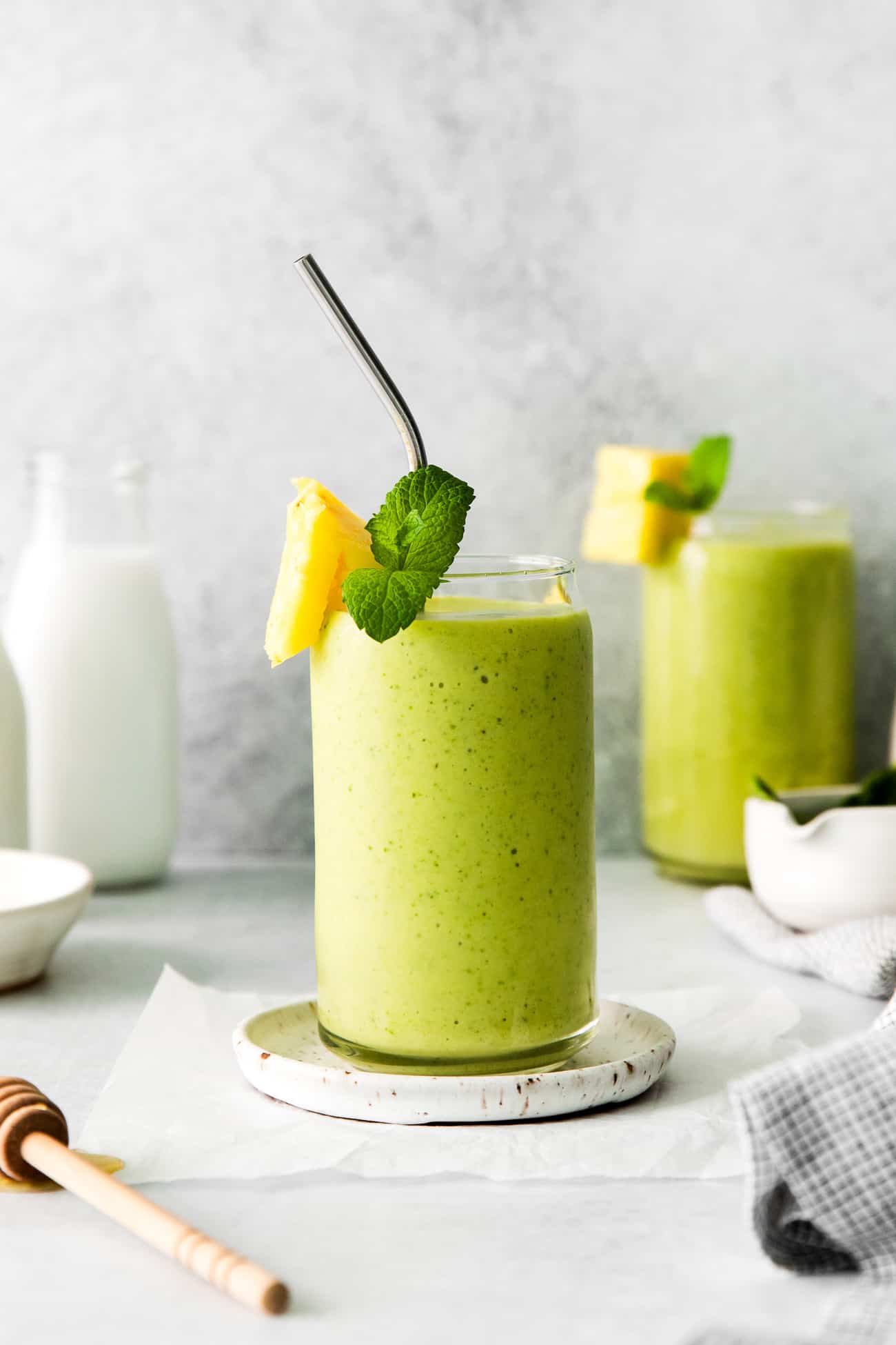 Pineapple and Mint Juice