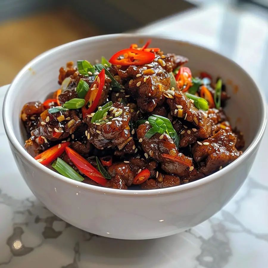 Beef in Chilli Sauce